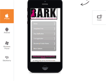 Tablet Screenshot of barkmn.org